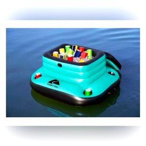 Brand new - Ozark Trail Glacial Sport 9.43 Gal. Inflatable Floating Cooler, Teal